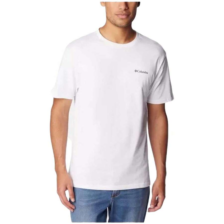Columbia T-Shirt À Manches Courtes CSC pour Homme en couleur Blanc ✅ Livraison en 3-5 jours - Blanc - Voir 1