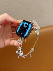 Women's New Summer Dopamine Ceramic Bracelet Strap Compatible With 38/40/41/42/44/45/46/49mm Apple Watch Strap Apple Watch Strap Apple Watch Strap Ultra/S10/9/8/7/6/5/4/3/2/1