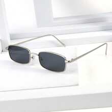 时尚装饰时尚眼镜小方框，时尚夏季海滩时尚眼镜，适合夏季海滩度假、户外、旅行 - 彩色 - 查看 9