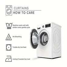 1pc White Vertical Stripe Sheer Curtain, Nordic Minimalist Solid Style, Rod Pocket Design, Easy To Hang, Washable, Premium Voile Fabric, Soft & Breathable, Filtering Light, Modern Home Window Privacy Decor, Suitable For Bedroom, Living Room, Bathroom, Dining Room, Closet, Office