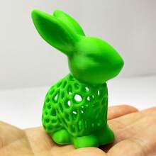 1 st. Ins Style Fris Groen Hol Konijn Woondecoratie, Schattig Vorm Bureau Ornament, Natuurlijk Warm Creatief Ambachtelijk Cadeau, Vakantie Sfeer Cadeau