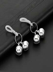 1 Pair Exquisite And Fashionable Sexy Nipple Ring, Non-Piercing Women's Body Jewelry, European And American Adjustable Multifunctional Body Clamps, Suitable For Daily And Holiday Wear, A Perfect Gift For Family And Friends