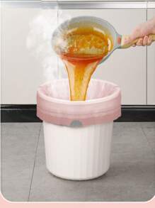 Ice Berry Thick Drawstring Garbage Bags, Extra Heavy Duty Household Kitchen Trash Bags, Student Dorm Liners