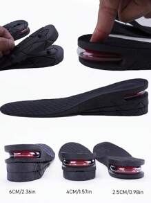 QKC Luftkissen Einlegesohlen, unsichtbarer Höhenzuwachs Stoßdämpfer, Geschenk für Männer und Frauen, Weihnachten, Neujahr, Valentinstag