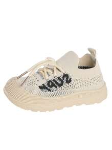 Girls Canvas Shoes Slipon Flats With Pearl & Bow Decor, Anti-Slip Casual Comfort Sneakers, Cute & Sweet Style For Spring/Summer, Toddler