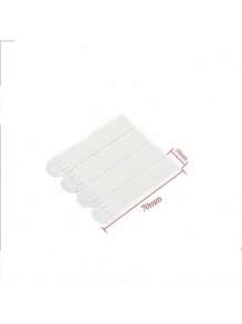 12pcs Punch-Free Tape Strips Self Adhesive Picture Frame Fixed Poster Wall Hook Decorate Fixing Wall Double Sided Tape,Frame Traceless Self Adhesive Tape