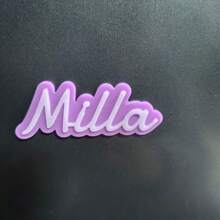 1pc Customized Acrylic Refrigerator Magnet - Customizable With Names, Colorful Alphabet Letters, Suitable For Refrigerator, Storage Cabinet Or Office, No Power Required, Perfect Small Gift For Family And Friends, Fridge Magnet