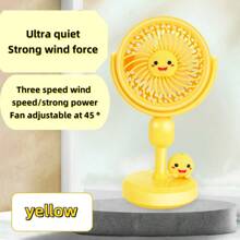 1pc Summer New Cute Cartoon Fan Handheld Fan Portable Fan Desktop Fan Holiday Gift