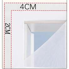 Summer White Anti-Mosquito & Fly Door Mosquito Net Curtain, Home Use Self-Adhesive Partition Curtain, Magnetic Self-Absorbing Bedroom Door Curtain, Invisible Screen Net No-Drill