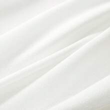 1pc Japanese-Style Simple White Semi-Transparent Sheer Curtain With Lace Trim, Linen Texture, Thickened Fabric, Natural Drape, Light Filtering And Privacy Protection, Rod Pocket Design, Easy To Hang, Machine Washable, Modern Home Decor For Bedroom, Living Room, Balcony, Dining Room, Office