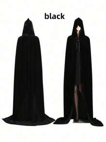 1 件万圣节吸血鬼死亡长袍斗篷，适合成人、派对角色扮演、圣诞节