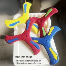 1pc Hand-Thrown 3-Blade Boomerang, Outdoor Interactive Rotating Toy Gift - Multicolor - View 9