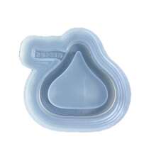 巧克力流沙树脂铸造模具，硅胶模具配件，树脂液体模具，树脂钥匙扣硅胶模具，树脂模具 - 矽膠 - 查看 4