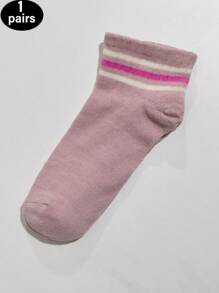 5 cặp Của phụ nữ Dễ thương Trái cây Mô hình Màu hồng Tất mắt cá chân - Nhiều màu - Xem 14