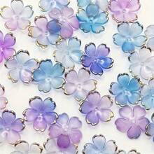 50 件优质金箔珠，非常适合 DIY 珠宝制作 - 非常适合手链、项链、手机吊饰和手提包配件 - 彩色 - 查看 3