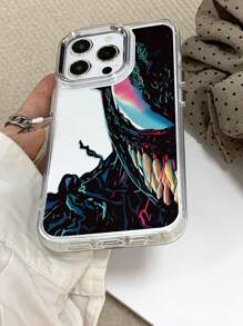 Soft Case Cover With Perforated Cartoon Pattern Compatible With Iphone, Anti-Drop, Marvel Design