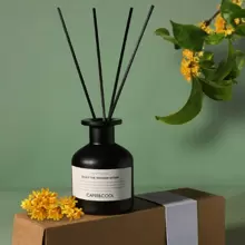 1pc Flameless Fragrance Diffuser, Long-Lasting Jasmine Essential Oil Home Decor Air Freshener (Reference Image 7, Scent Randomly Sent, Black Or Transparent Bottle Randomly Sent) - Multicolor - View 2