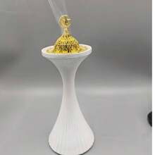 1 pieza Decoración de mesa, artesanía de resina, difusor de aroma de estilo árabe para biblioteca u oficina