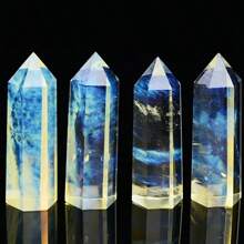 Yellow Crystal Quartz Point Obelisk With Lemon Smell/Clear Smelt Quartz Polished Chunks/Special Gift/Meditation Stone, Home Decoration Figurine Ornaments, Crystal Crafts, Valentine's Day, Jewelry Patterns, Beading&Jewelry Making