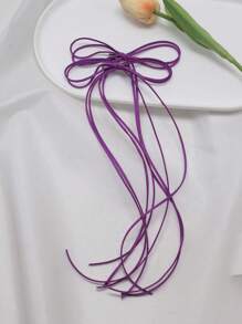 2 件/套纯色仿麂皮鹿角蝴蝶结发夹，别致的芭蕾舞者风格女孩发饰，适合日常、派对、旅行、约会佩戴