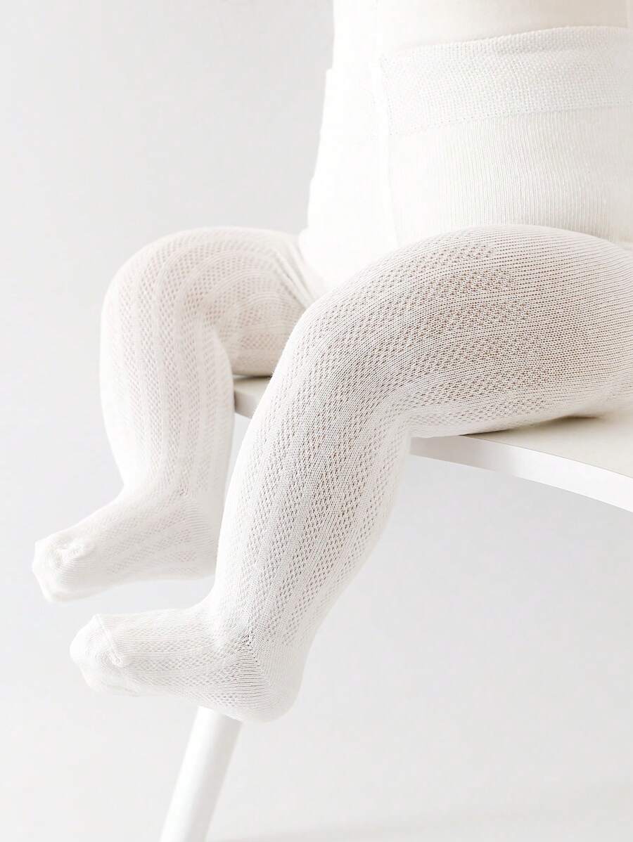 1 双幼儿女孩夏季透气紧身裤 - 轻盈、柔软、防蚊的婴儿幼儿紧身裤袜 - 彩色 - 查看 1