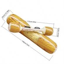 2 Set Inflatable Floating Row Set Inflatable Wooden Stick Floating Row Set For Adults - Perfect For Pool Parties & Beach Fun, PVC Material, Pool Floats, Beach Essentials, Beach Accessories