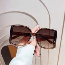 LiMiaoMiao 1pc Oval Shaped Eyeglasses, Fashionable And Versatile
