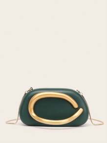 Evening Bag Clutch Purses For Women Ladies Party Bag Exquisite Hardware Handle Buckle PU Bag Bag Bridal Wedding Purse For Ladies Bag Metal Chain Bag Versatile Handheld Bag Cocktail Party Wedding New Wallet Banquet Bag