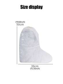 Waterproof Disposable Shoe Covers Protect Your Shoes From Water, Mud And Dirt - Great For Indoor And Outdoor Use (Easy To Put On And Take Off) - Multicolor - View 8