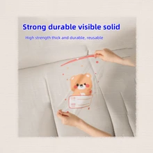 20 Pcs Waterproof Sealed Baby Labor Storage Bags Reusable Sealed Clothes Bags Multi-Functional Travel Clothes Storage Bags Children's Kindergarten Clothes Organizing - Multicolor - View 3