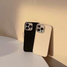 Funda protectora a prueba de golpes de unicolor mate opaco con marco chapado, cobertura total, anti-caída, resistente al agua y a los arañazos, compatible con iPhone 16PROMAX/15PLUS/15PRO/15/14PROMAX/14PLUS/14PRO/14/13PROMAX/13PRO/13/12PROMAX/12PRO/12 11PROMAX/11PRO/11/XSMAX/XR/XS/7/8PLUS, regalo de aniversario de primavera - Multicolor - Ver 4
