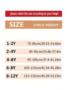 1pc Girls Stirrup Tight, Suitable For Everyday Wear
