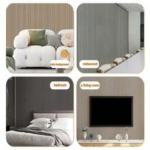 1 卷 3D 木纹墙板,DIY 家居装饰墙板,天花板,墙面装饰墙贴,电视背景,家居装饰贴纸,15.74 英寸 * 118.1 英寸 - 彩色 - 查看 10