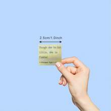 500 miếng/cuộn Nhãn dán hình trích dẫn động lực thiết kế cổ điển, dán phong bì trang trí, vật dụng làm sổ lưu niệm, đồ dùng học tập, trở lại trường - Nhiều màu - Xem 6