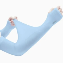 1 par de mangas/manguitos para ciclismo de exterior unisex, de protección UV delgada