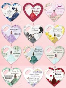 Personalisiertes Geschenk, magnetischer Flaschenöffner, 15-18 Jahre Geburtstagsparty Geschenk, Prinzessin Stil Design, Mädchen Party, multifunktional, schimmelresistent, sehr dekorativ, exquisit, modisch, hochwertig, modern, retro, individualisiert, einzigartig, personalisiert, ideales Geschenk für sie, Freund, Freundin, Vater, Mutter, Familie, Freunde, Sohn, Tochter, Kinder, Jahrestag, Geburtstag, Geschenk für Vater, gemütliche Atmosphäre, Zuhause, individualisierter Flaschenöffner und Zubehör - Verschiedenfarbig - Übersicht 6