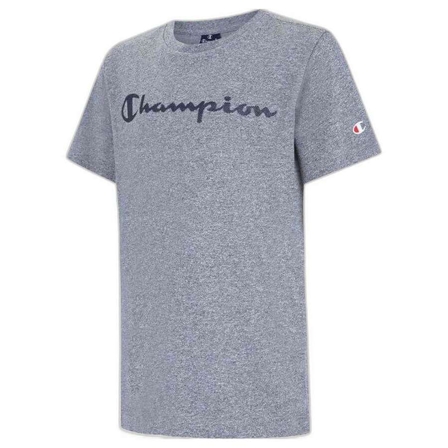 Champion Men's Short Sleeve T-Shirt In Gray ✅ Delivery 24/72h To Spain (Peninsula) - Grey - View 1