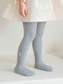 1pc Girls Stirrup Tight, Suitable For Everyday Wear