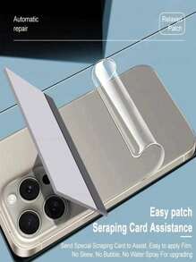 6 件装背面水凝胶膜适用于 17 16 15 11 12 13 14 Pro Max Mini Plus 屏幕保护膜适用于 X XR XS MAX 非玻璃 - 6 PCS - 查看 7