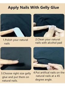 10 件超长手工按压指甲，适合派对和日常佩戴，3D 水钻，适合女孩的蝴蝶，易于佩戴 10 件 Y2K 超长手工按压指甲，闪亮的人造宝石，春夏风格，适合女孩和女性节日派对和日常佩戴（注意：配饰颜色随机）