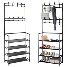 Sapateira Compacta com Arara e Ganchos para 12 Pares 5 ander