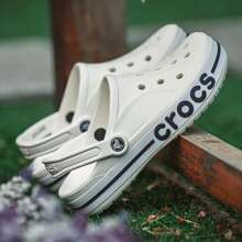 Crocs 男鞋女鞋貝雅卡駱班Clog洞洞鞋戶外輕便透氣時尚休閒沙灘鞋涼鞋/建議拍小一號 205089-126