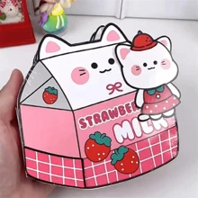 1pc Creatieve Cartoon DIY Aankleedsticker Stil Boek (Inclusief Gereedschapsset) - Papierkunst Thema Set (Moet Je Zelf Maken, Voel De Plezier Van Het Maken), Stressverlichtende Knijp Speelgoedboek - Gemaakt Van Papiermateriaal