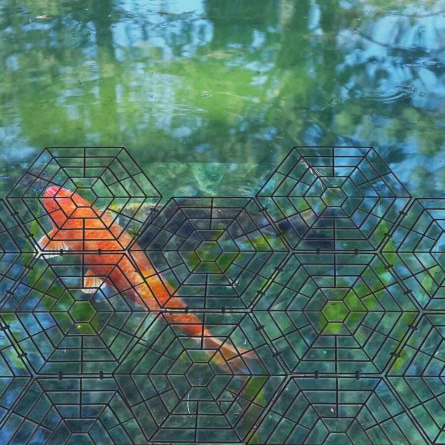 Trintion 20X Pond Protector Cover Net Floating Water Fish Pests Guard Grid Cats - Variant1 - View 1