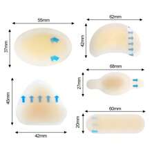 水泡创可贴隐形水胶体凝胶水泡绷带水泡垫适用于足跟足趾和保护皮肤