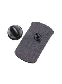 1pc Cartoon Letter Embroidered Pin Brooch, Creative Cartoon Canned Tomato Enamel Pin, Perfect Metal Accessory For Jewelry, Backpack, Clothing And Gifts