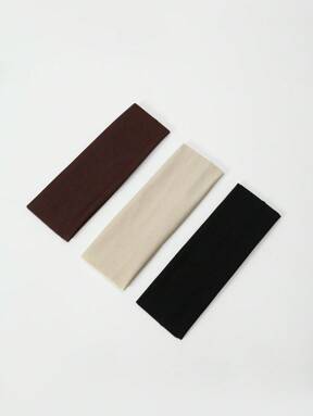 3 Stück breite Sport Yoga Stirnbänder, geeignet für den täglichen Gebrauch, Haarband Herbst Winter Haarband Haaraccessoires für Frauen für Urlaubsoutfits Eleganter Schal für Frauen