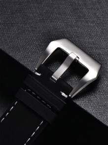 Retro Frosted PU Leather Strap 18mm 20mm 22mm 24mm Men's Business Watchbands Bracelet Watch Accessories
