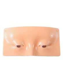 Silicone Makeup Practice Head - Realistic Feel & Easy Clean - Ideal For Artists & Beginners - Perfect Tool For Mastering Makeup Skills
