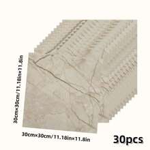 15/30pcs Thick Self-Adhesive Anti-Slip Floor Stickers, Wall Stickers, DIY Floor And Wall Decor, Waterproof Peel And Stick Tile Sticker For Living Room, Bedroom, Bathroom - Multicolor - View 11